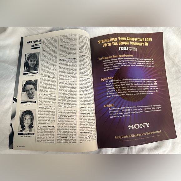 Vintage - BOX OFFICE Magazine - May 1996 Demi Moore - Picture 5 of 6